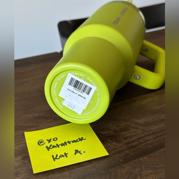 *RARE HTF* BNWT Stanley x Starbucks Lime Green 40oz Quencher (Philippines) - Picture 7 of 9
